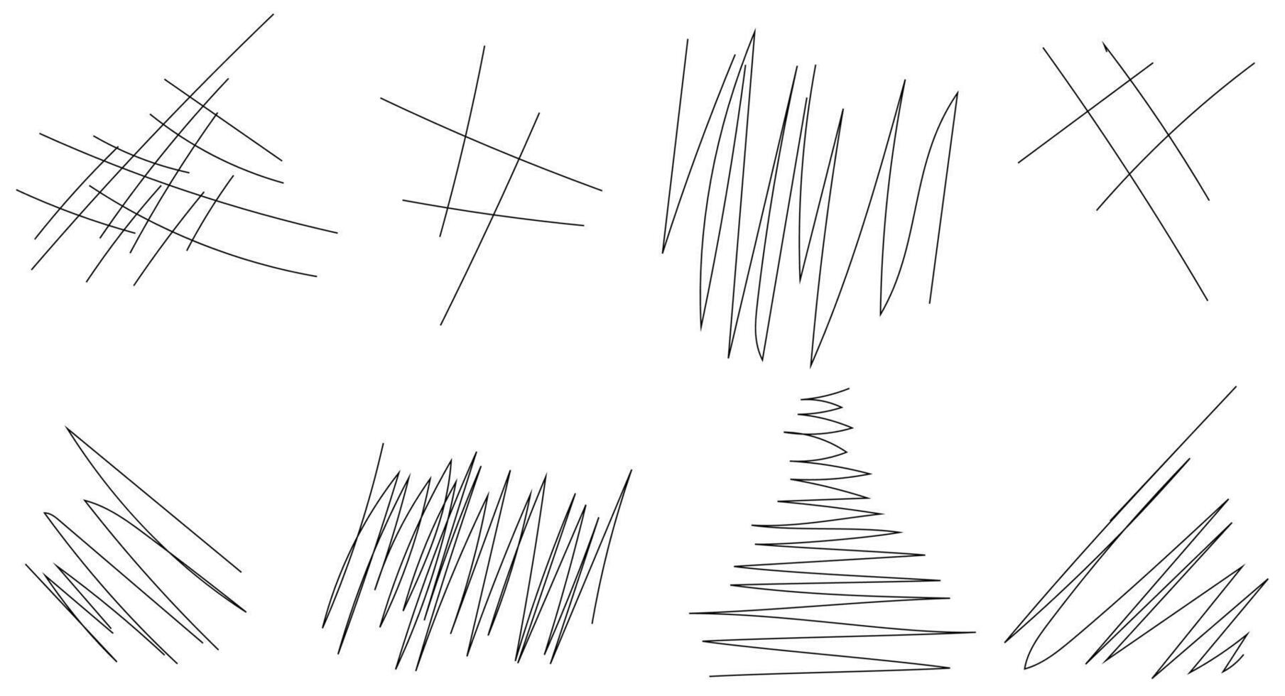 Marker drawn scribble vector. Childish drawing. Hand draws calligraphy swirls. Curly brush strokes, marker scrawls as graphic design elements vector