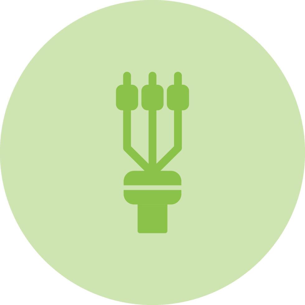 Cable Termination Sleeve Vector Icon