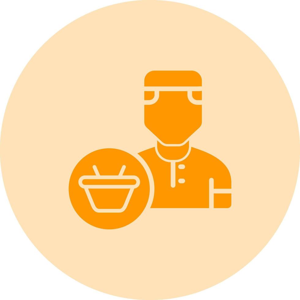 Office Boy Vector Icon