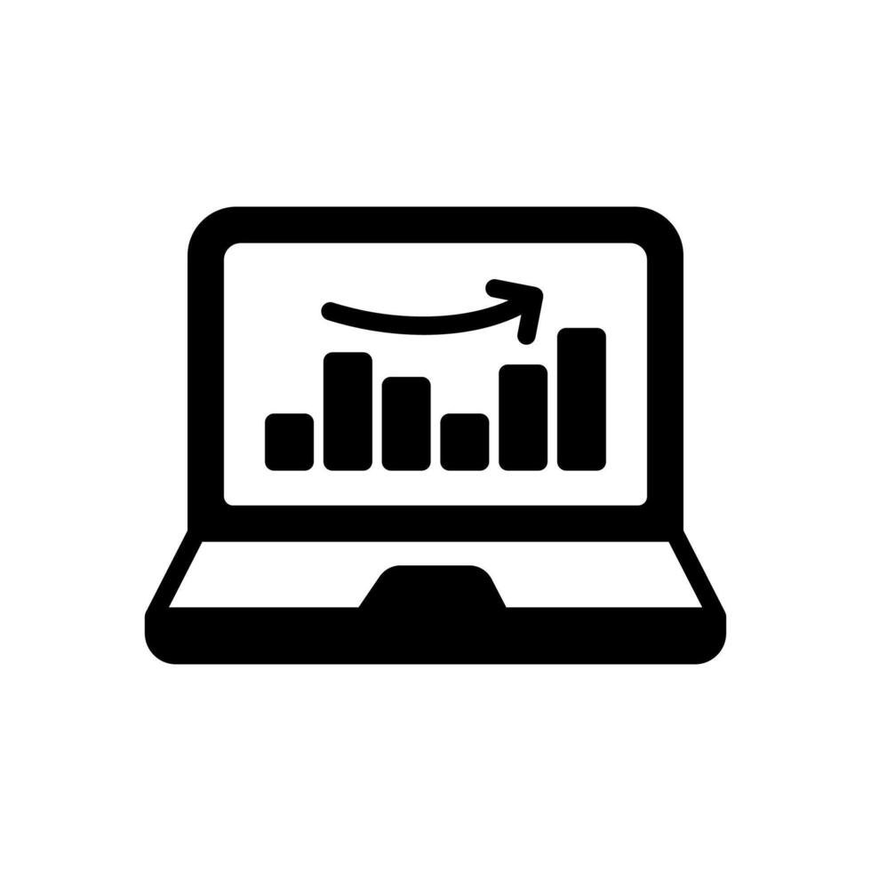 Technical Analysis icon in vector. Logotype vector