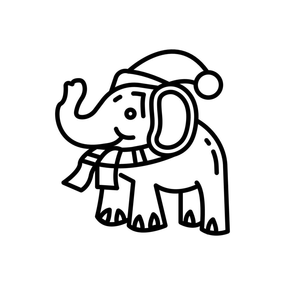 blanco elefante dieta icono en vector. logotipo vector
