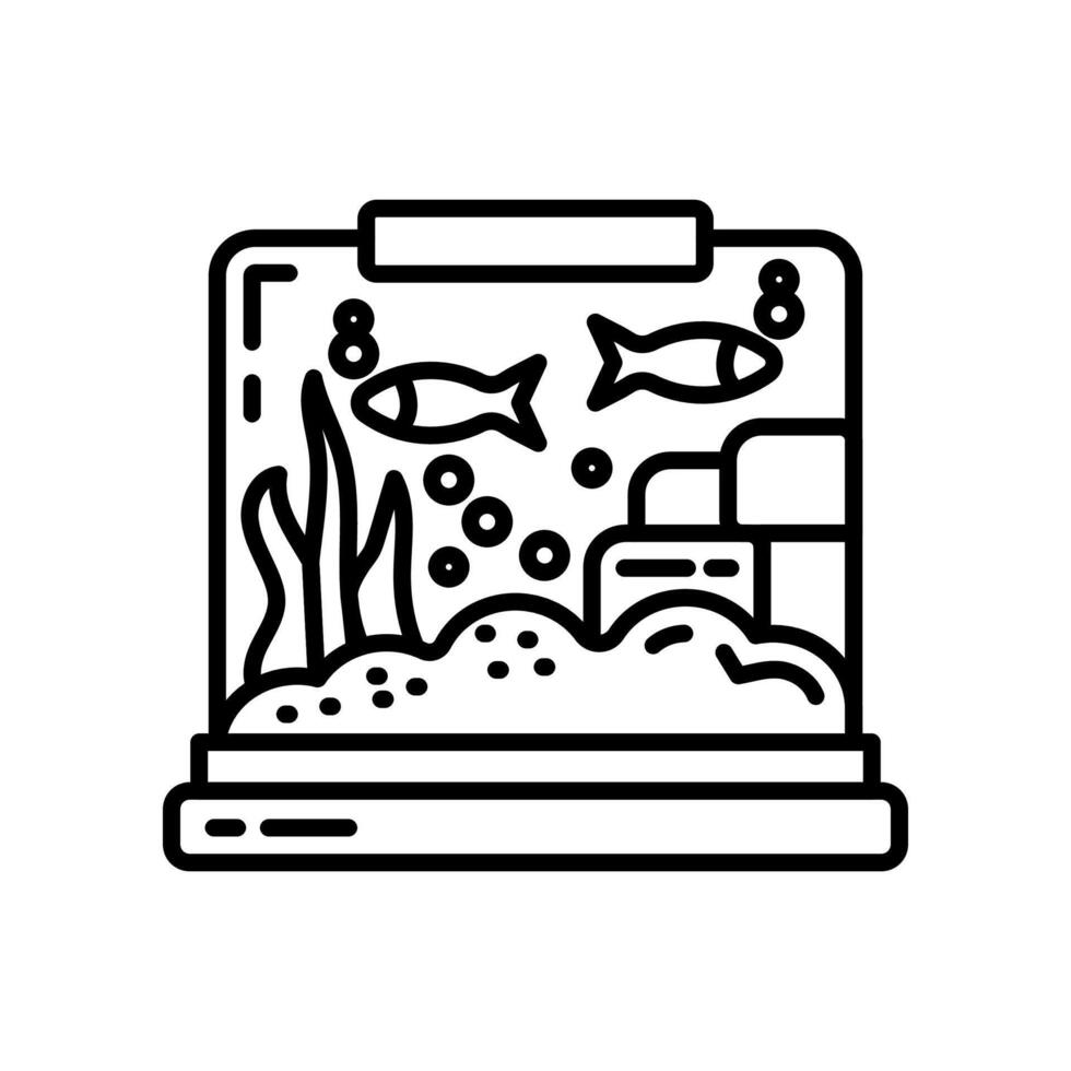 Aquaculture icon in vector. Logotype vector