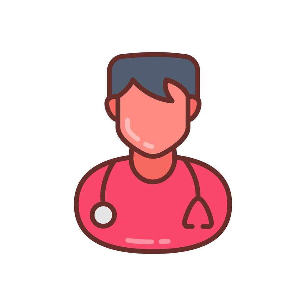 Sports Doctor icon in vector. Logotype vector