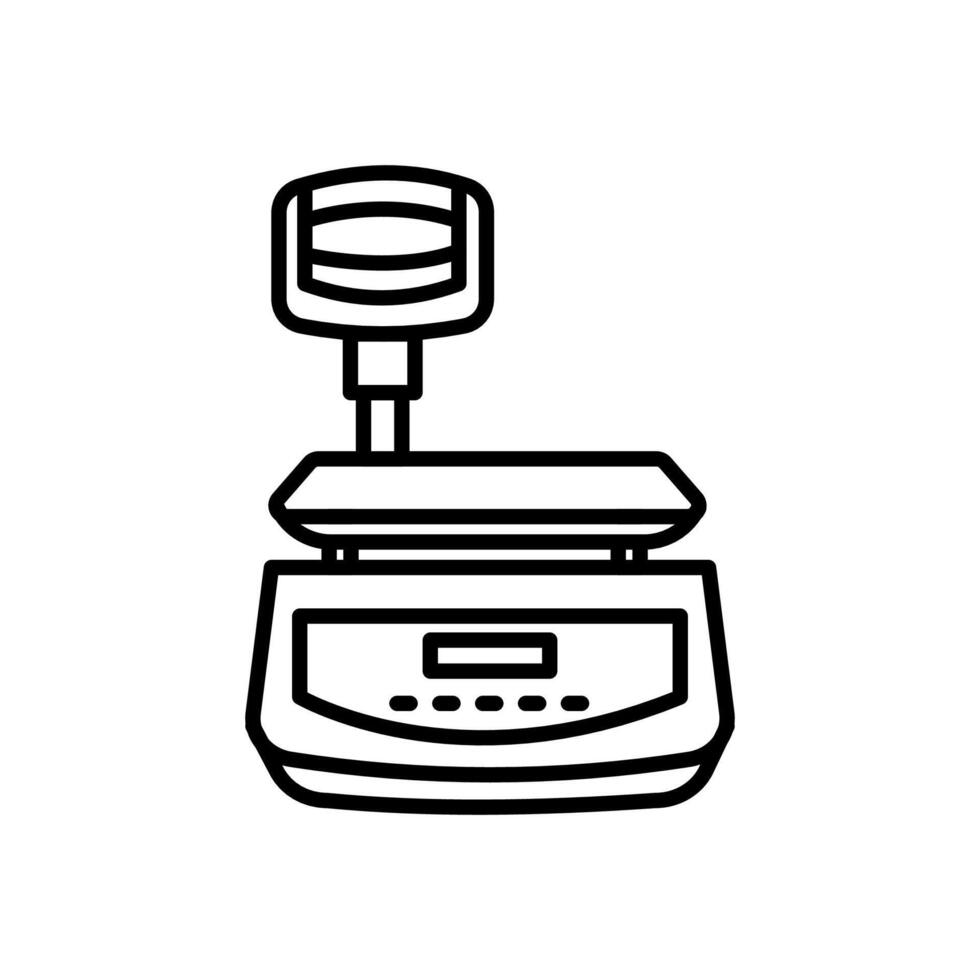 Weighing Scale  icon in vector. Logotype vector