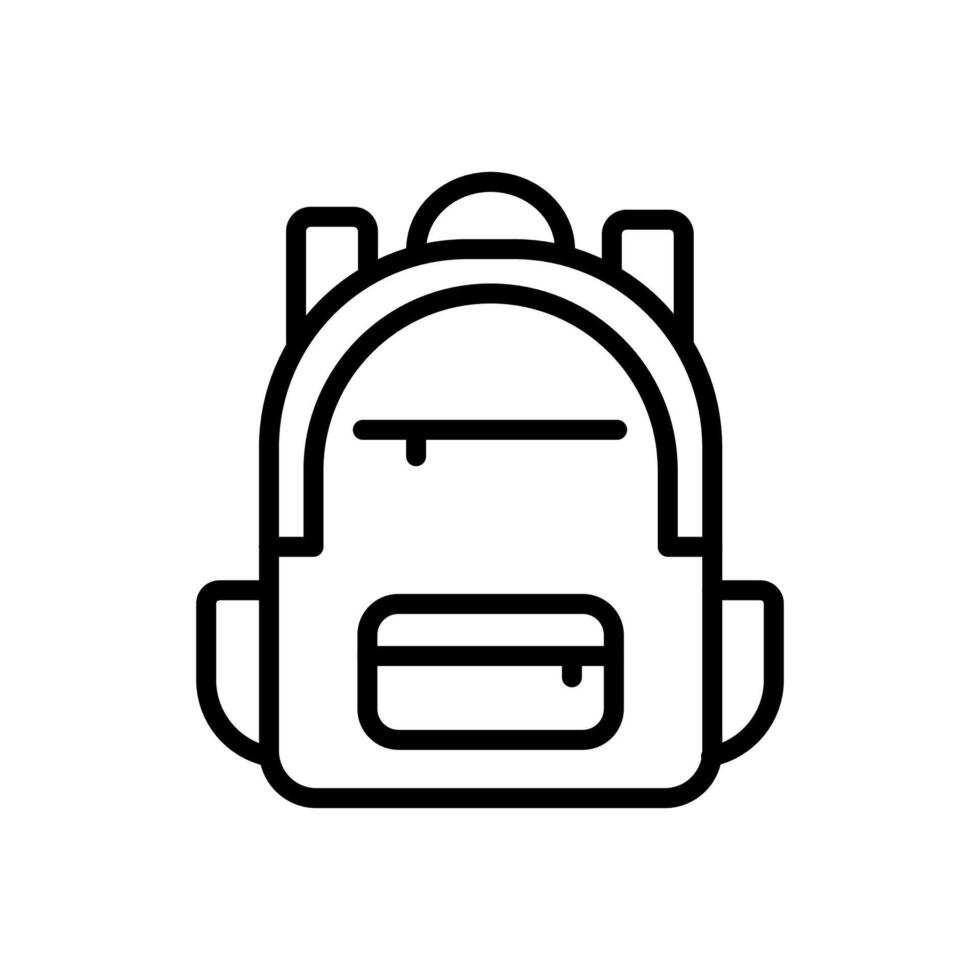 Study Bag  icon in vector. Logotype vector