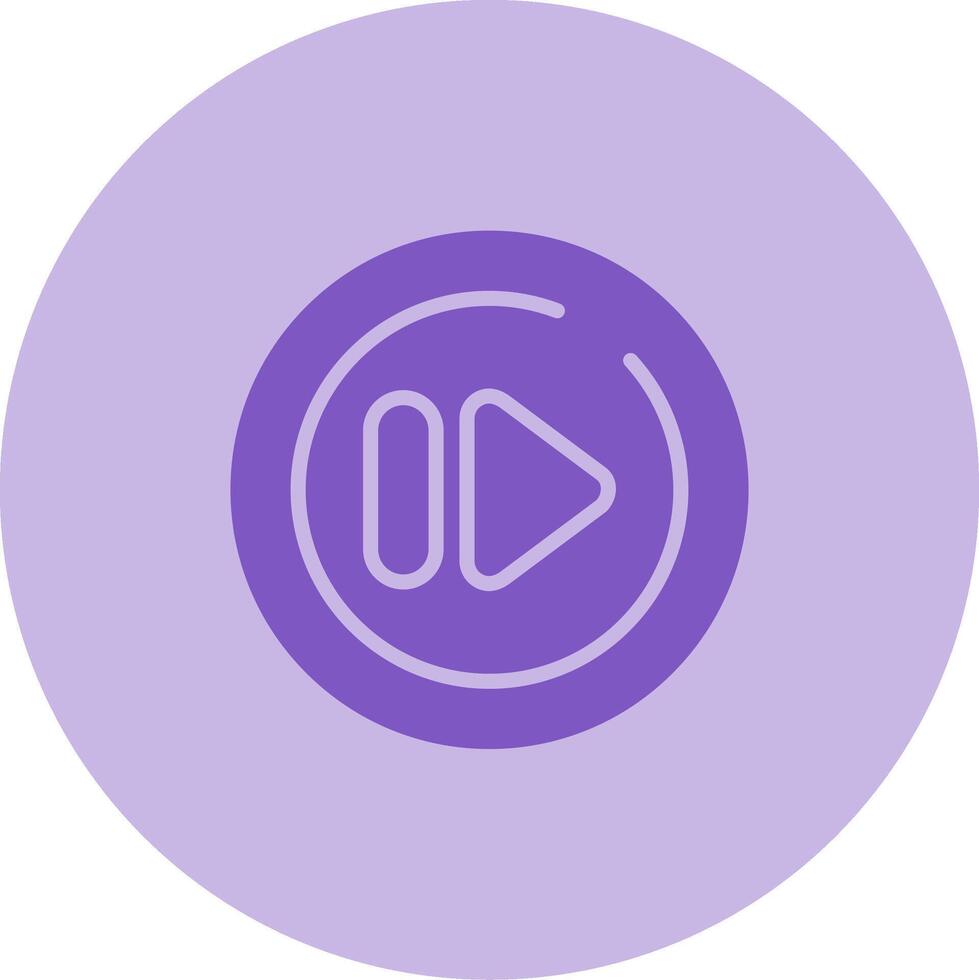 Next Track Circle Vector Icon