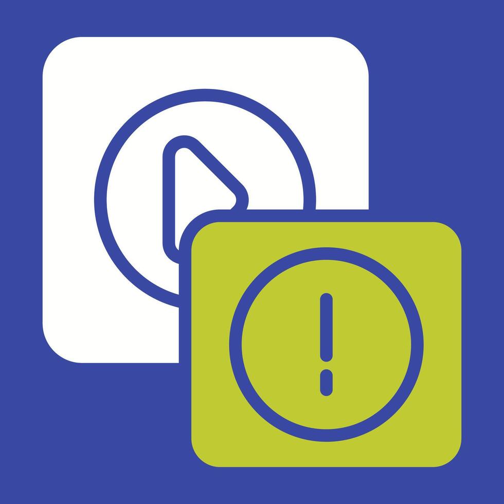 Error Vector Icon