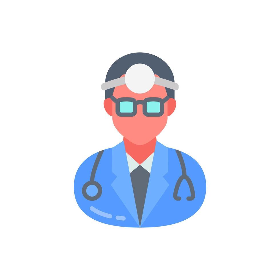 Orthopedic Surgeon icon in vector. Logotype vector