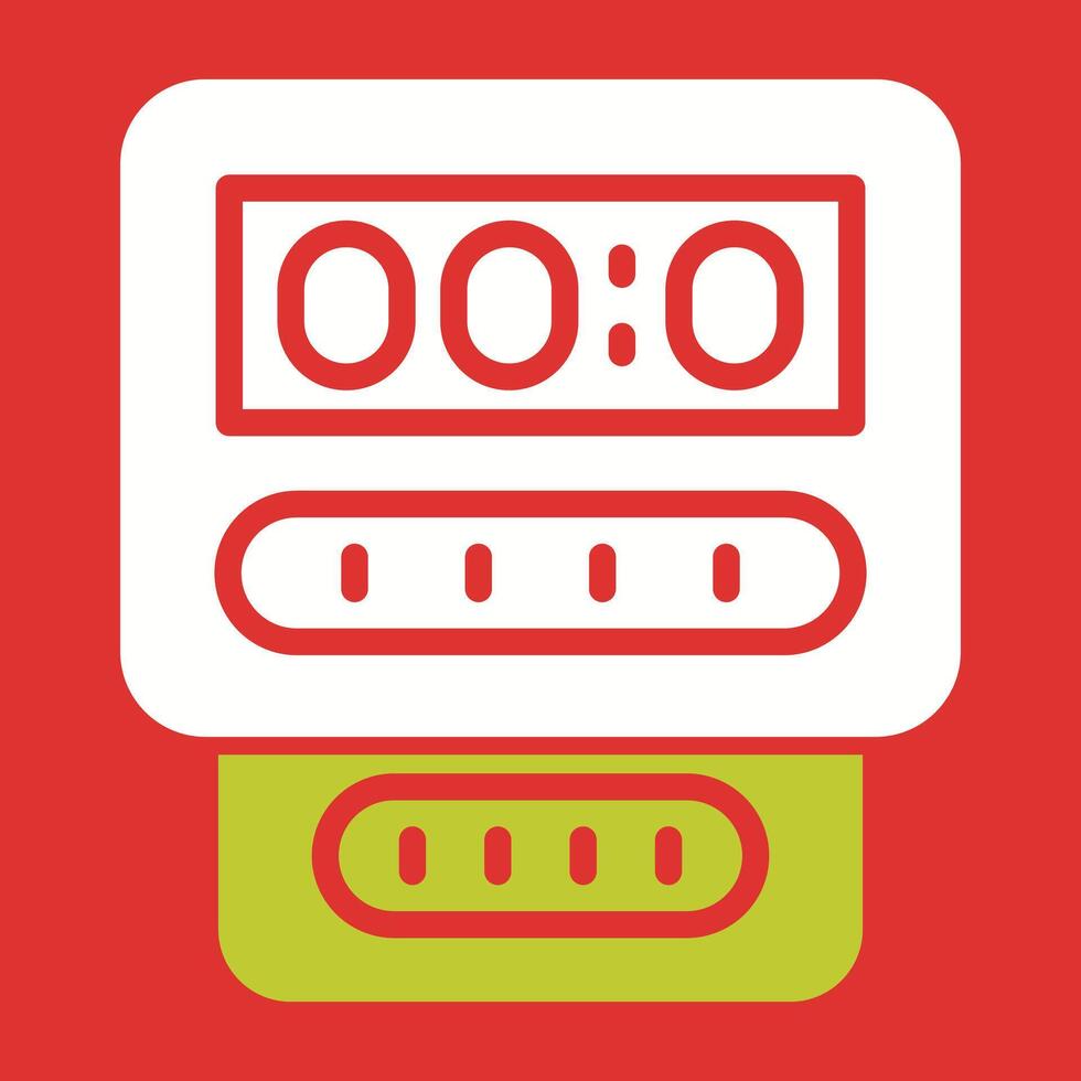Electric Meter Vector Icon