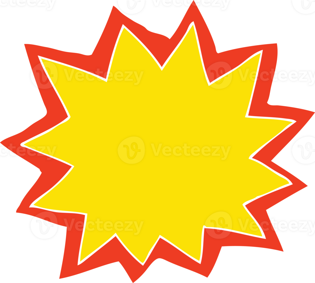 happy flat color illustration of sun png