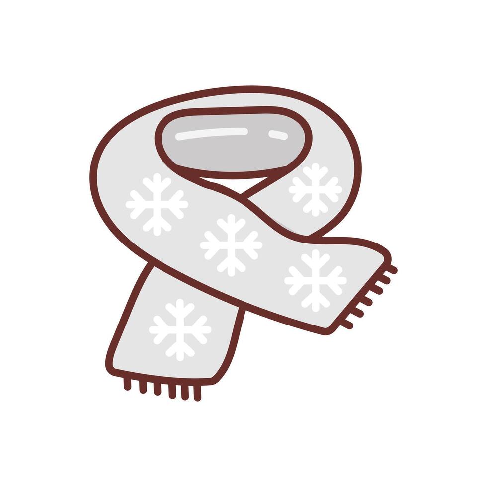 Scarf Diet  icon in vector. Logotype vector