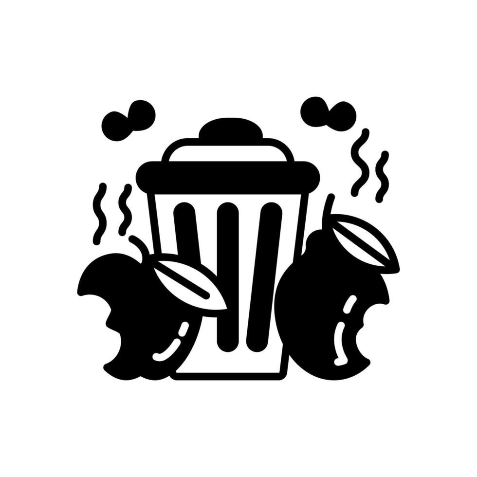 Waste Fruits icon in vector. Logotype vector