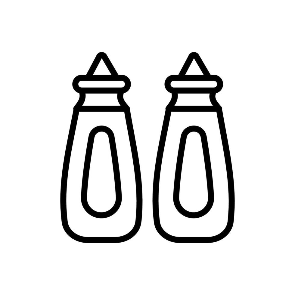 mostaza botella icono en vector. logotipo vector