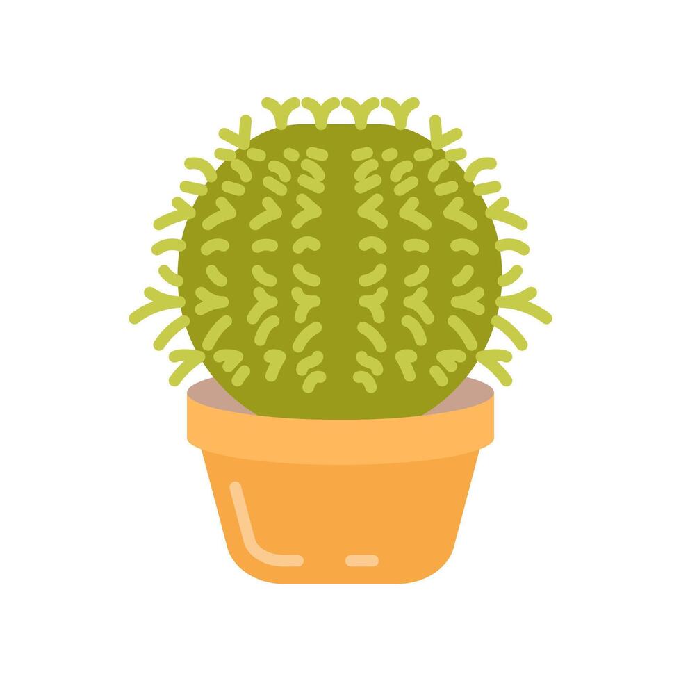 Barrel Cactus icon in vector. Logotype vector