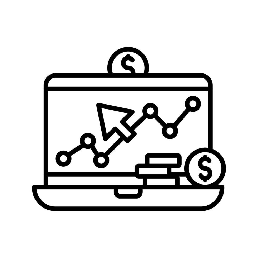 Pay Per Click  icon in vector. Logotype vector