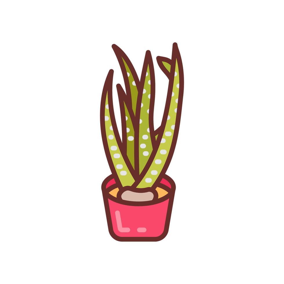 Ox Tongue Plant icon in vector. Logotype vector