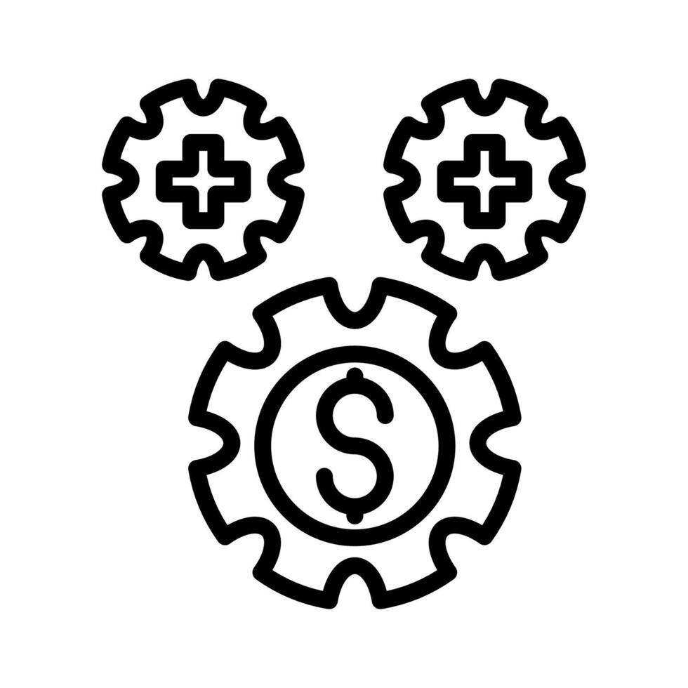 Flexible Spending icon in vector. Logotype vector