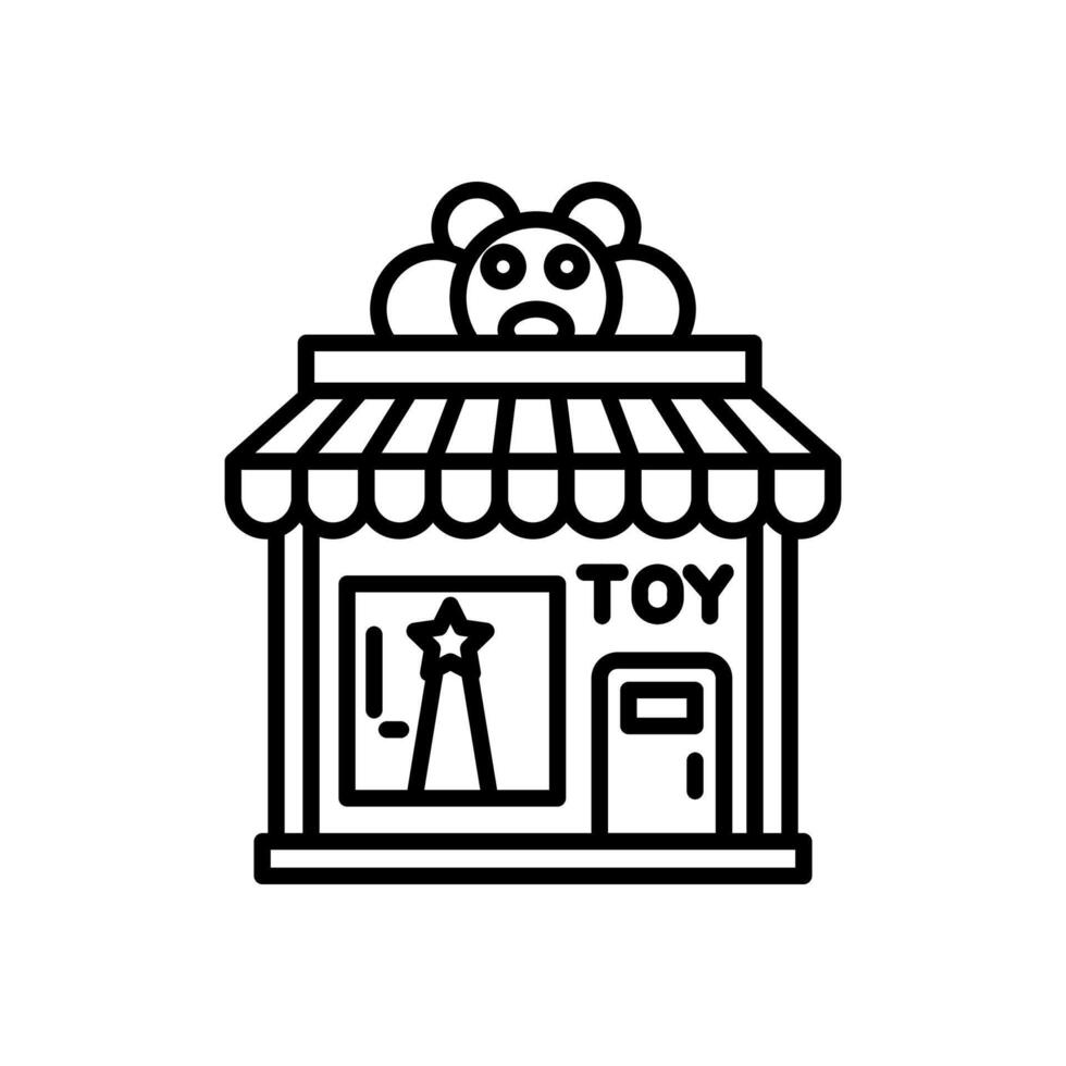 Toy Shop Diet  icon in vector. Logotype vector