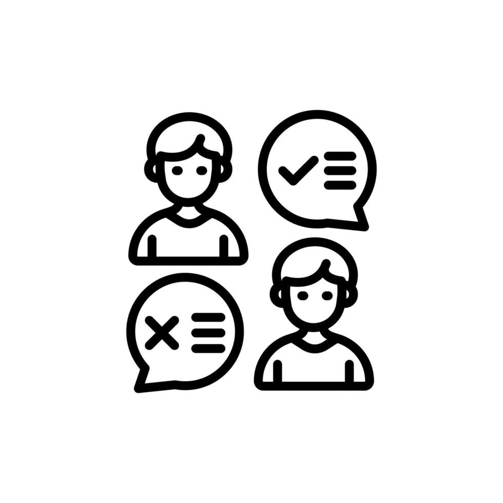 Customer Escalation icon in vector. Logotype vector