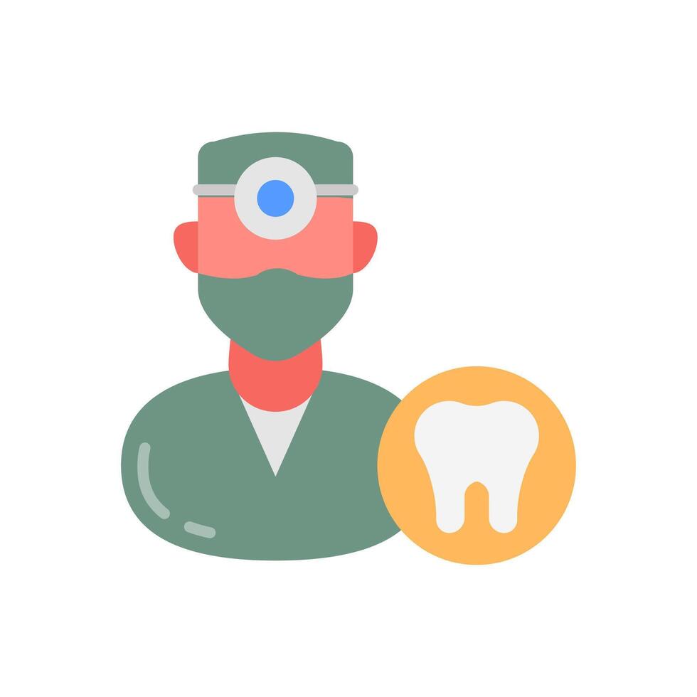 dentistas icono en vector. logotipo vector