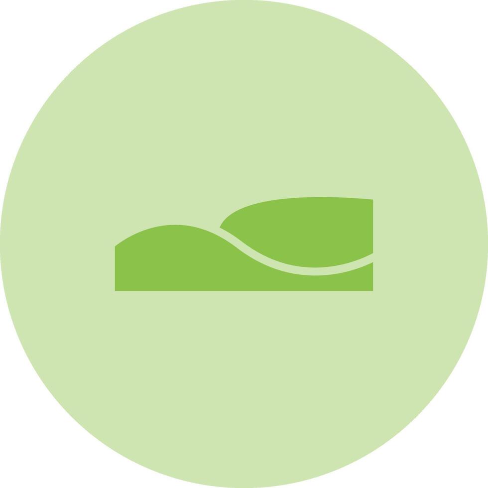 Sand dunes Vector Icon