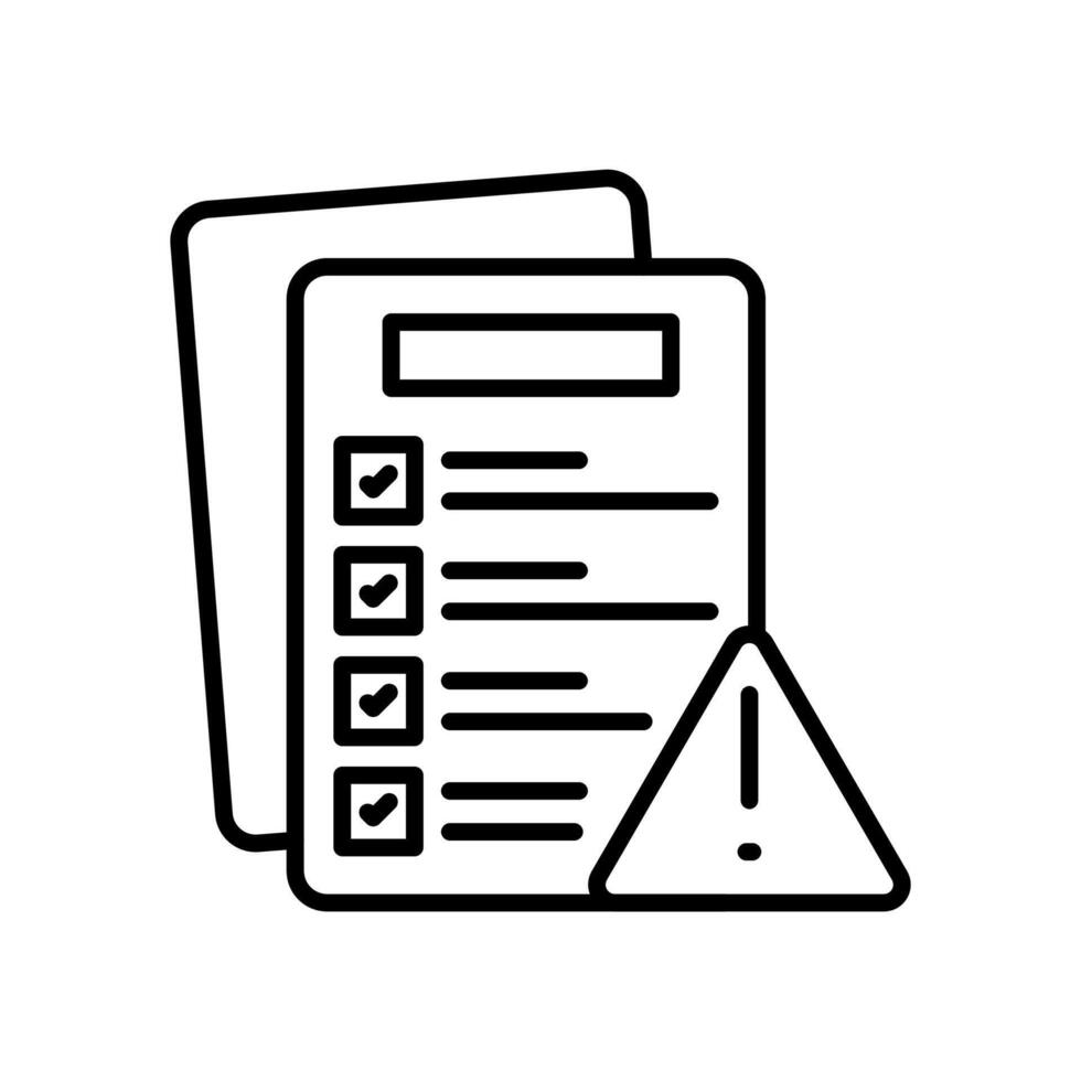 Regulation  icon in vector. Logotype vector