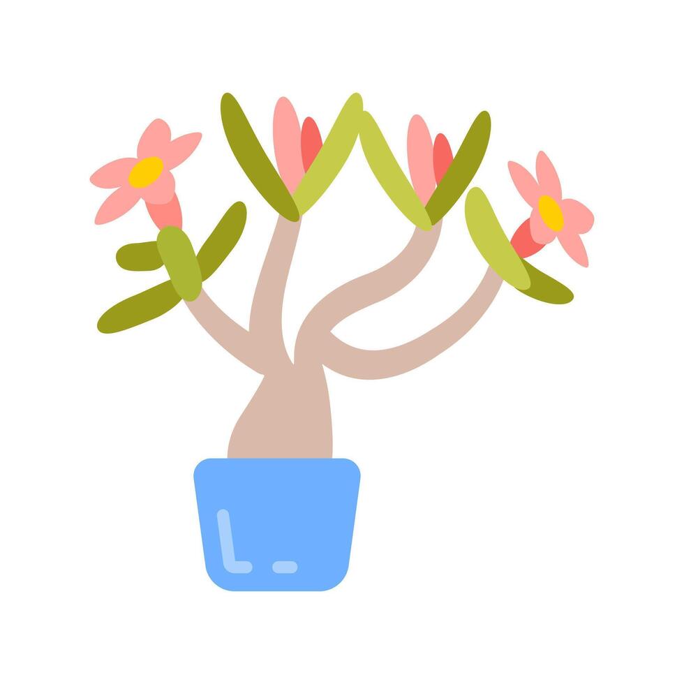 Desert Rose icon in vector. Logotype vector