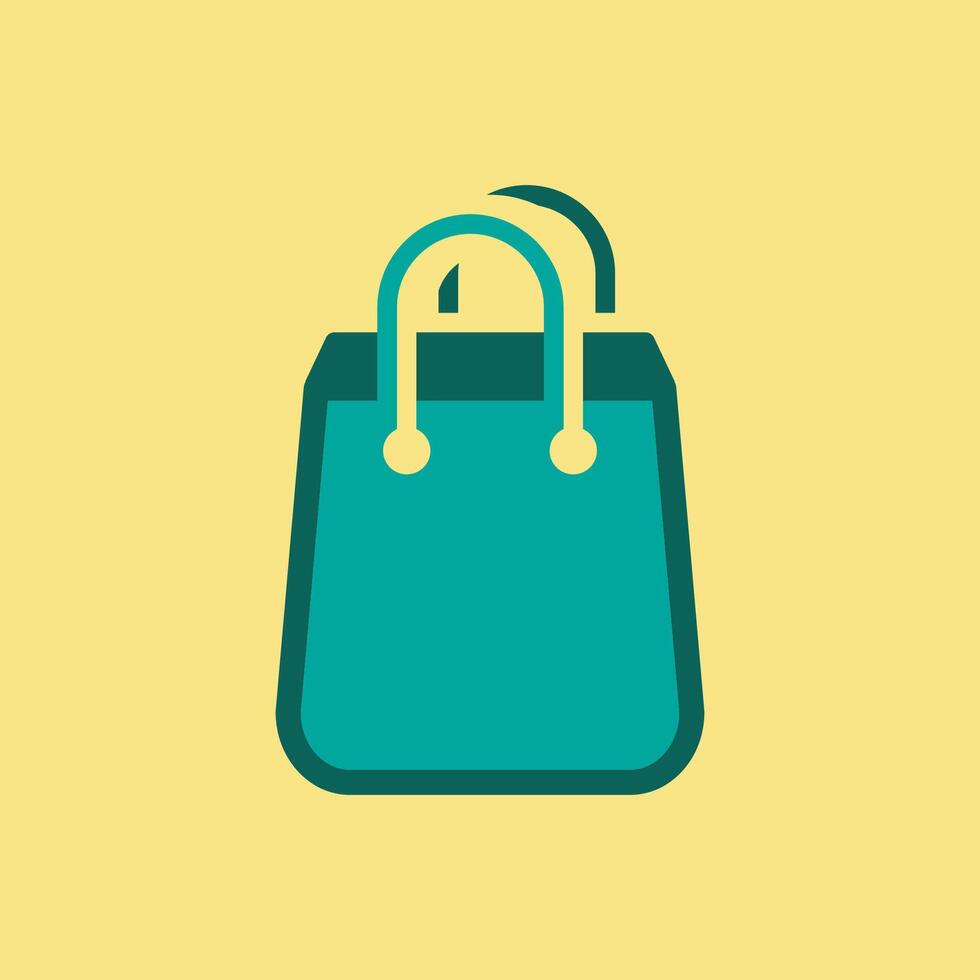 shopping bag icon design vector template