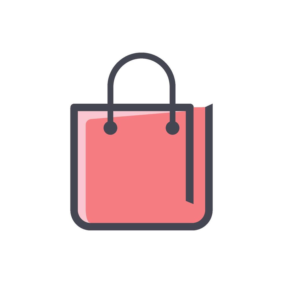 shopping bag icon design vector template