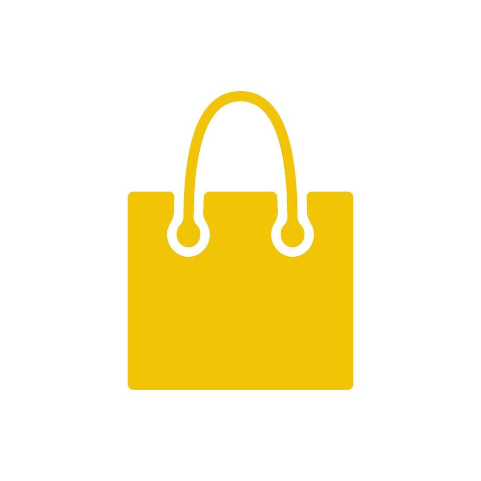 shopping bag icon design vector template