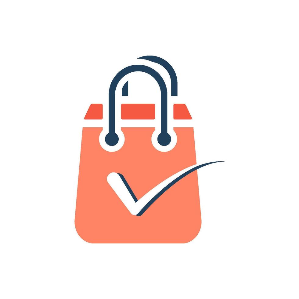 shopping bag icon design vector template