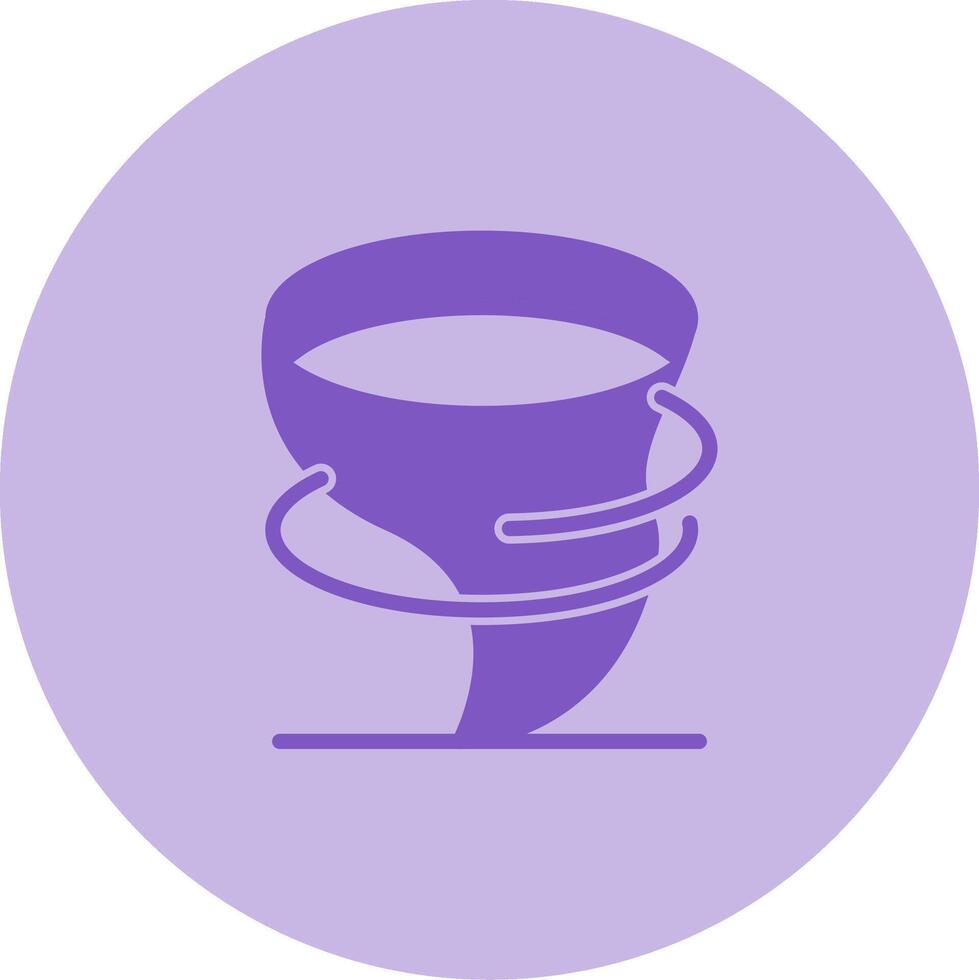 Tornado Vector Icon