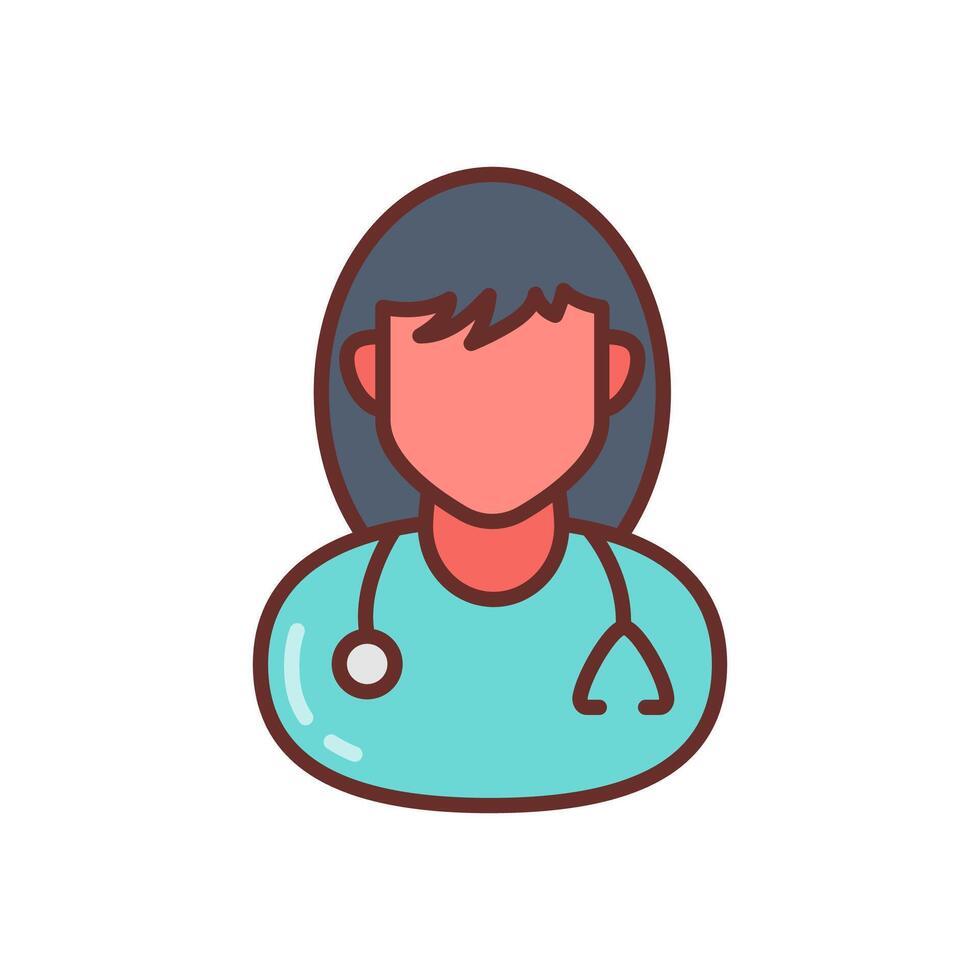 Therapy Assistant icon in vector. Logotype vector