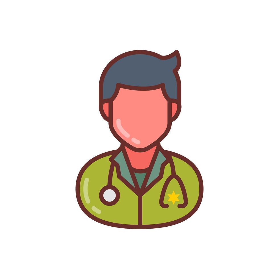 Social Worker icon in vector. Logotype vector