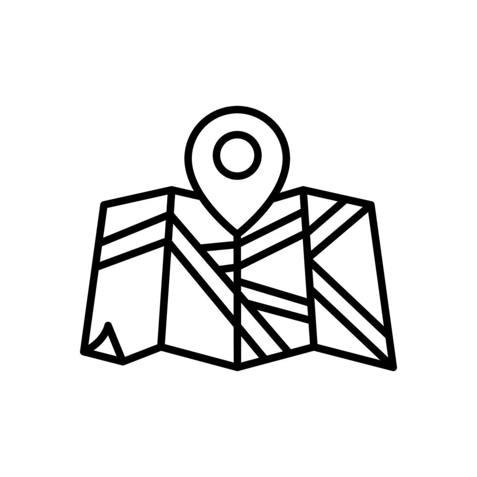 Location  icon in vector. Logotype vector