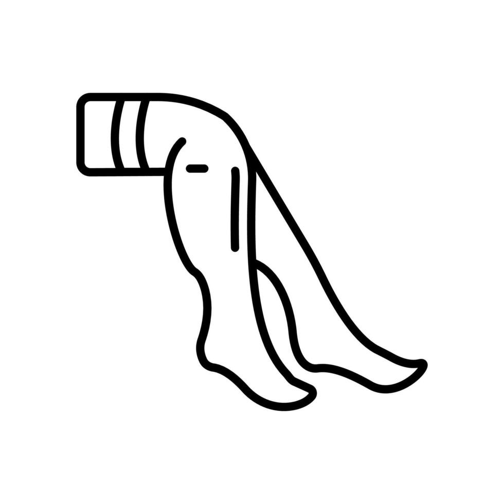 Pantyhose Diet  icon in vector. Logotype vector