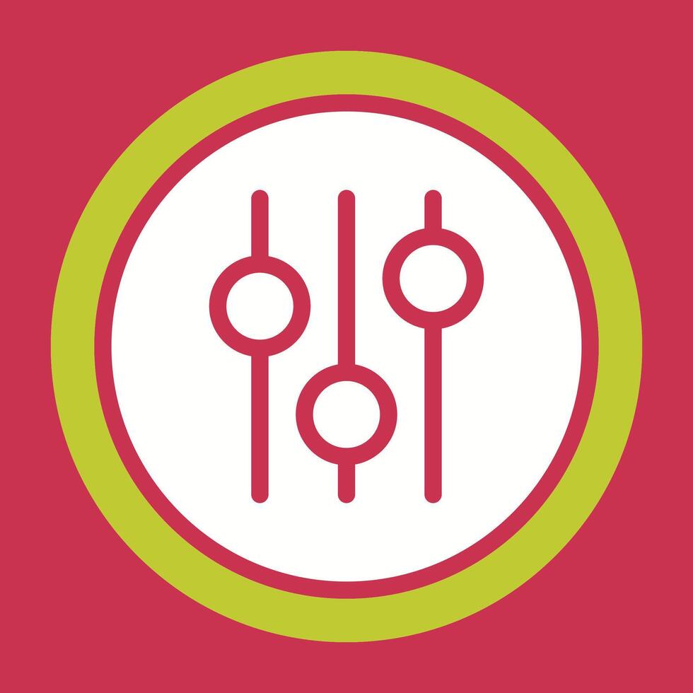 Audio Equalizer Vector Icon