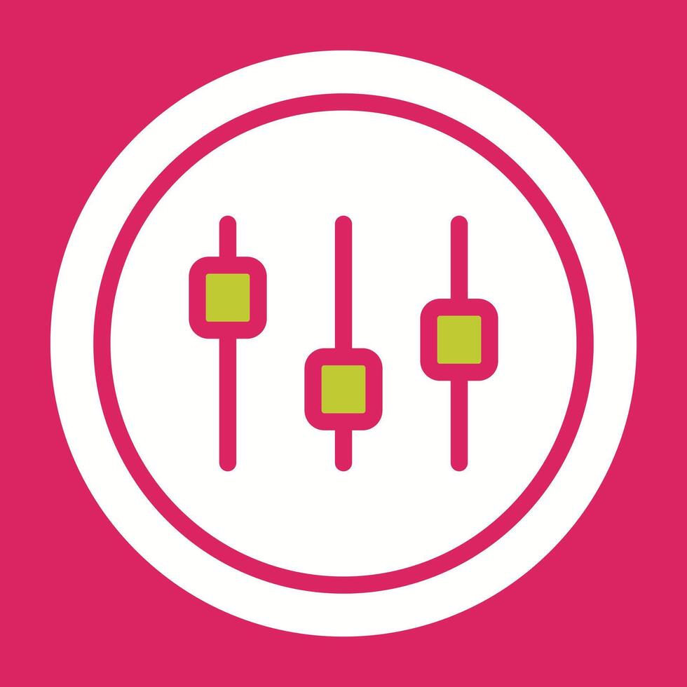 Music Equalizer Vector Icon