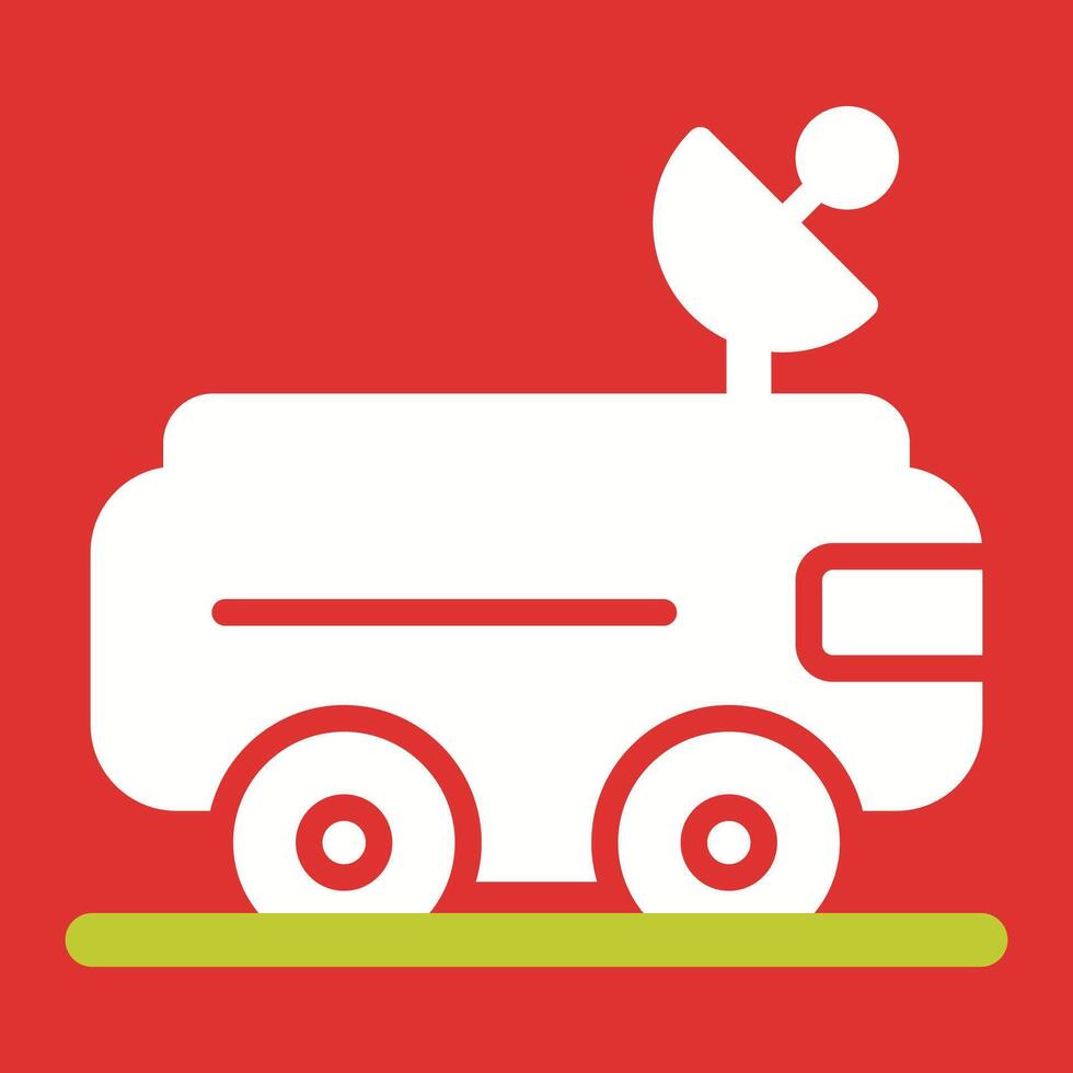 Mars Rover Vector Icon