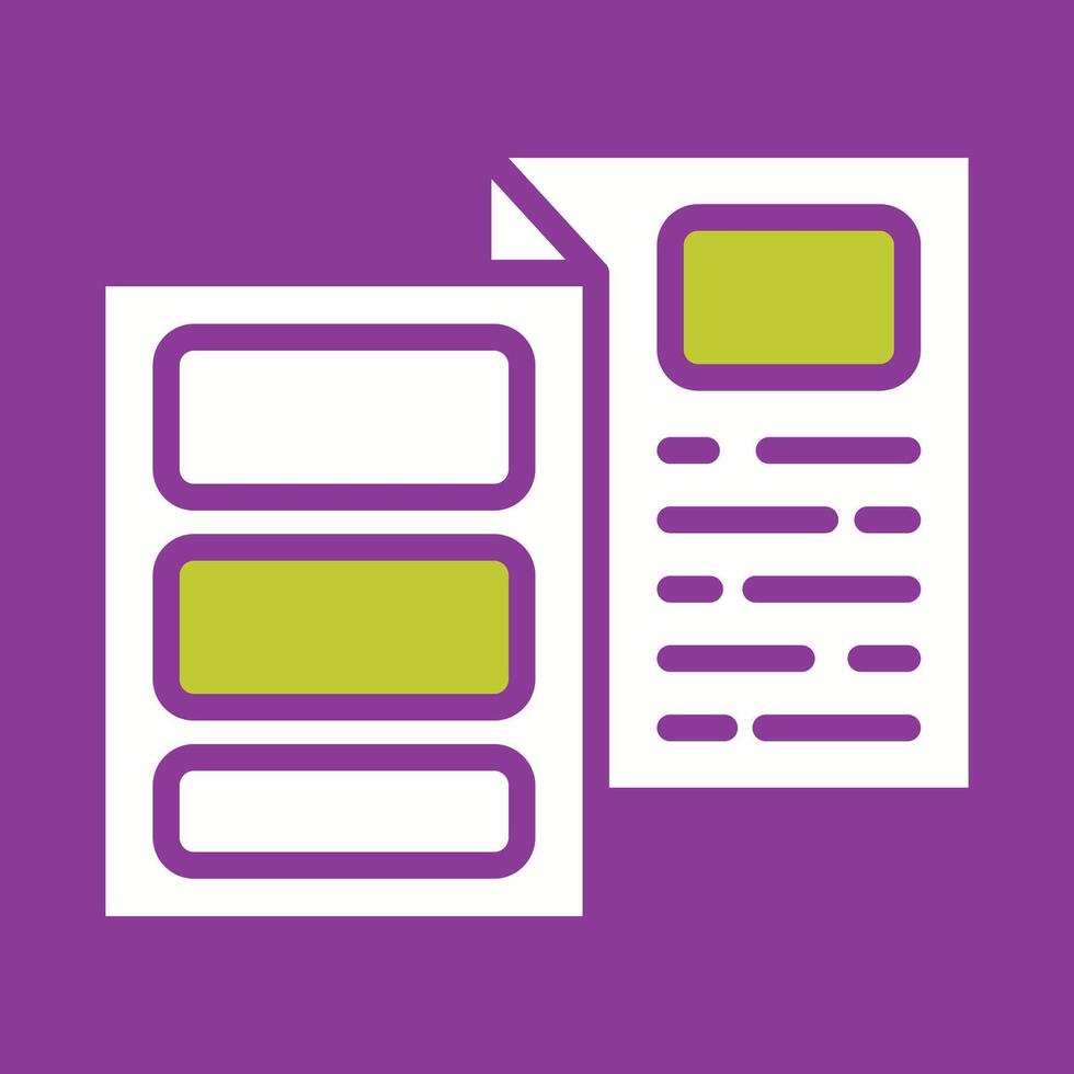 Brochure Vector Icon