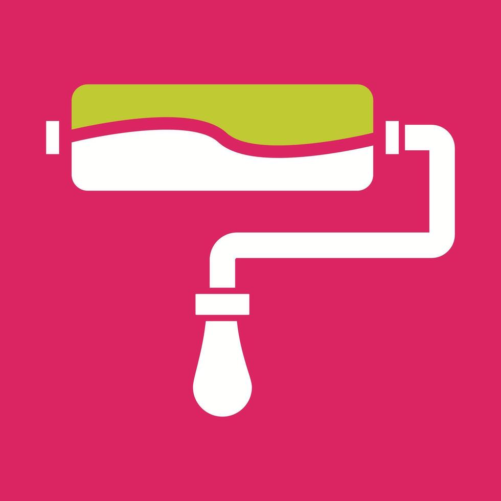 Paint Roller Vector Icon
