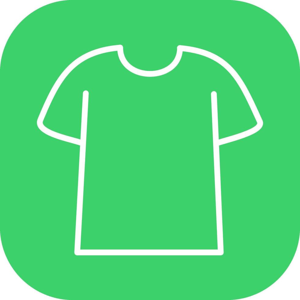 Plain T Shirt Vector Icon