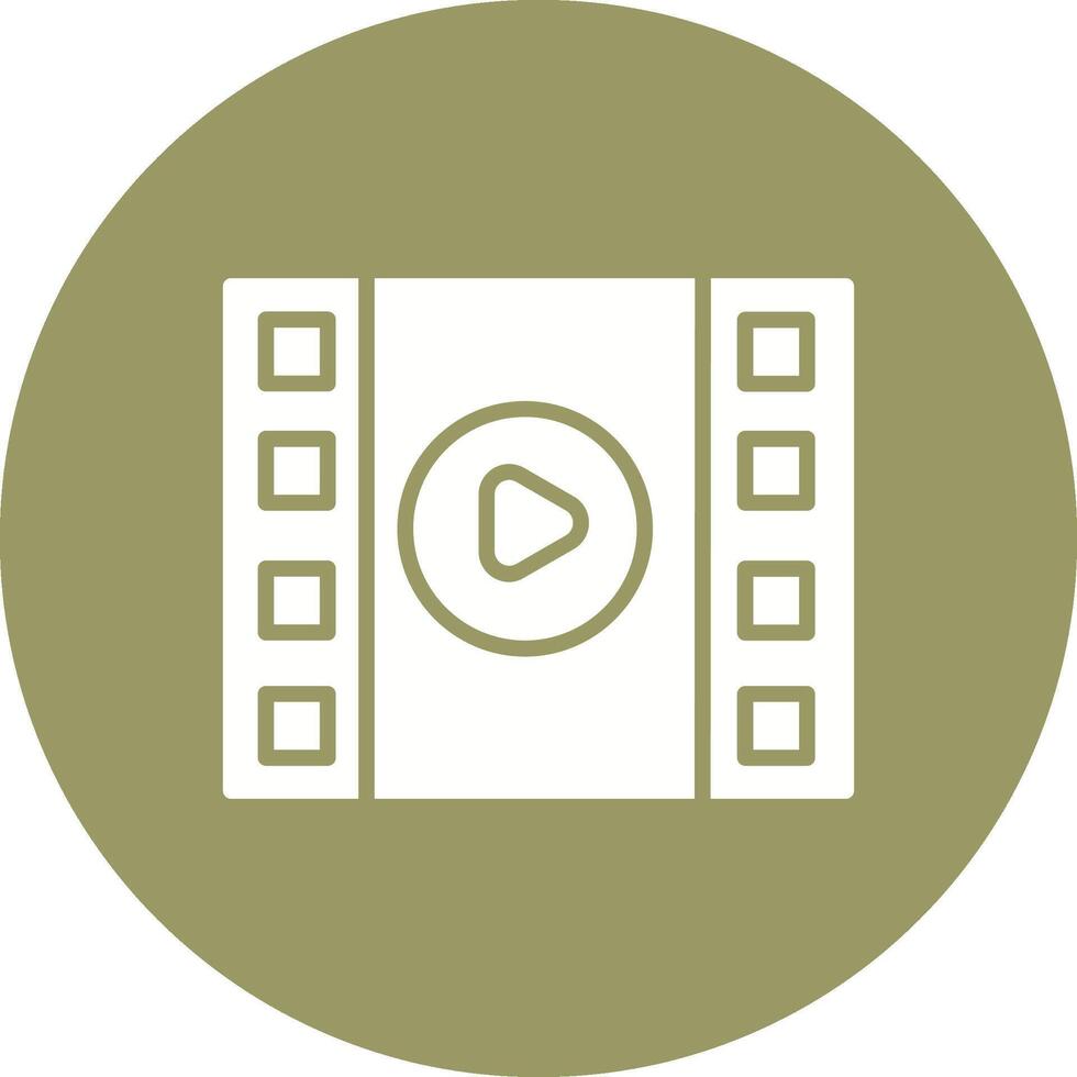 Video Play Vector Icon