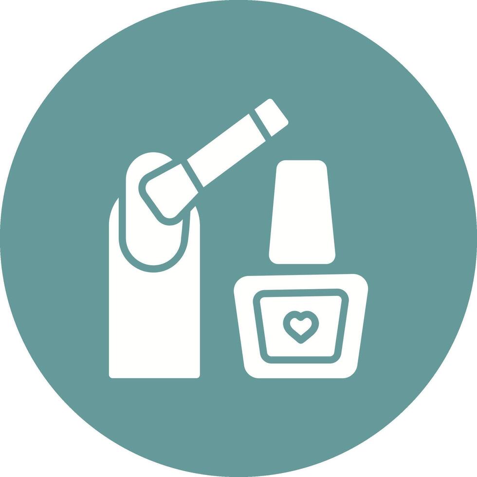 Nail Polish Vector Icon