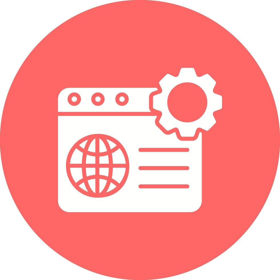 Web Optimization Vector Icon