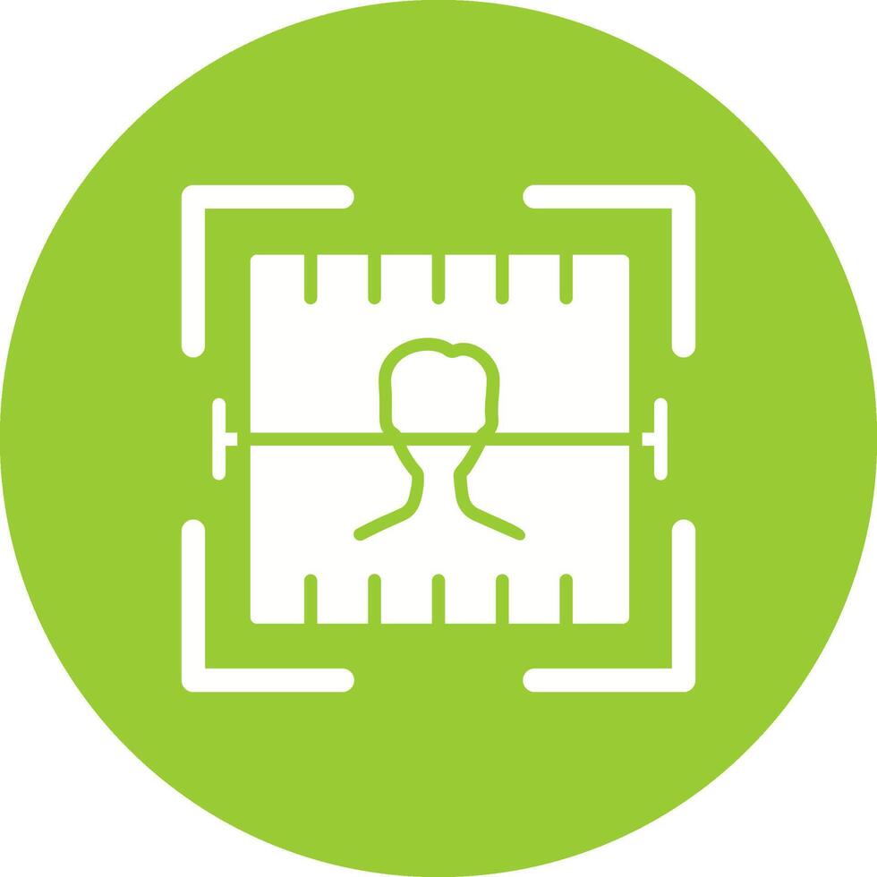 Face Scan Vector Icon