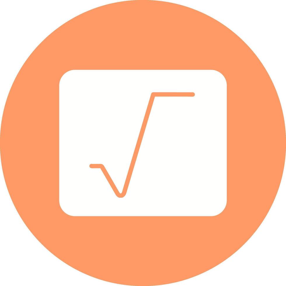 Square Root Vector Icon