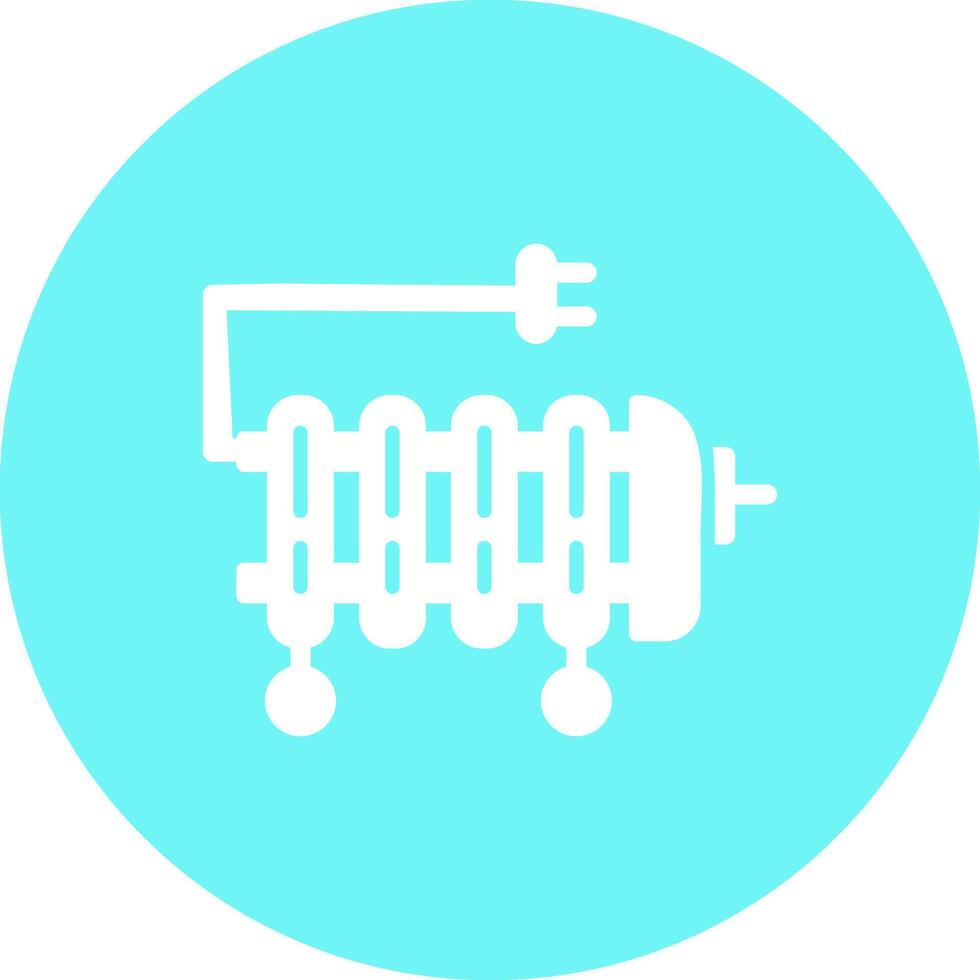 Oil Heater Vector Icon