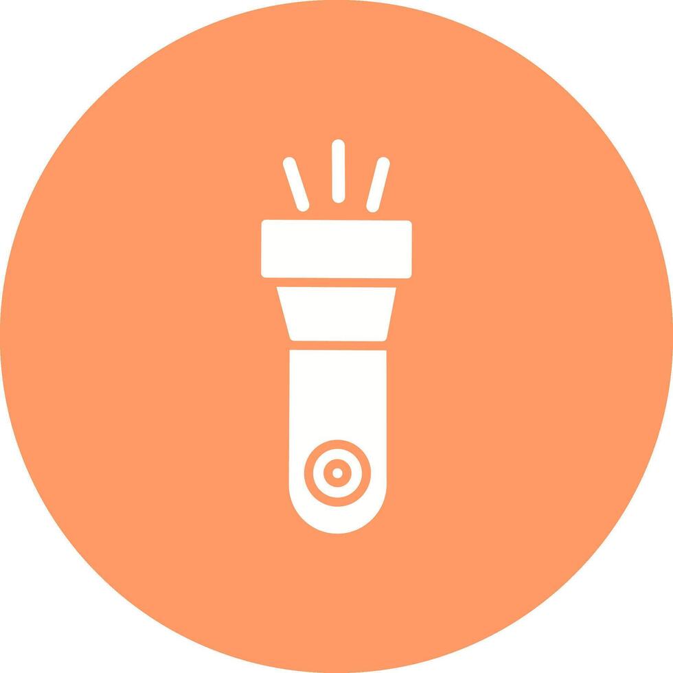Flashlight Vector Icon