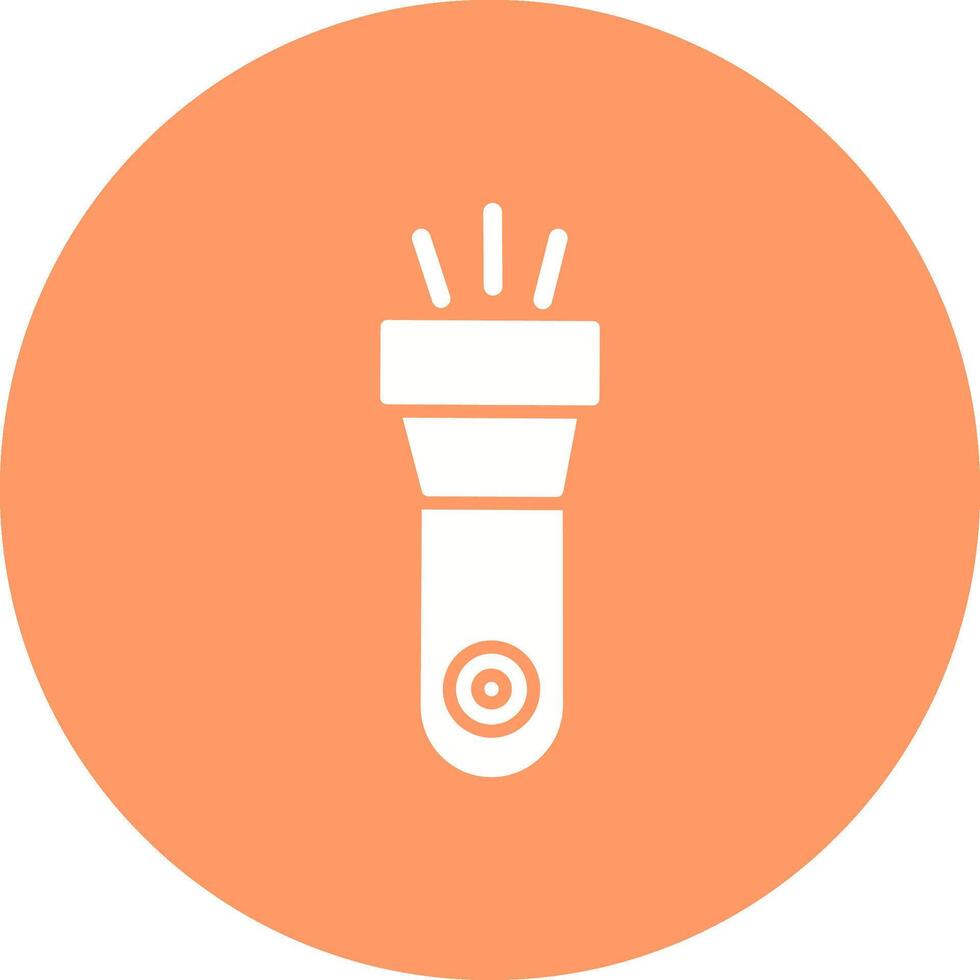 Flashlight Vector Icon